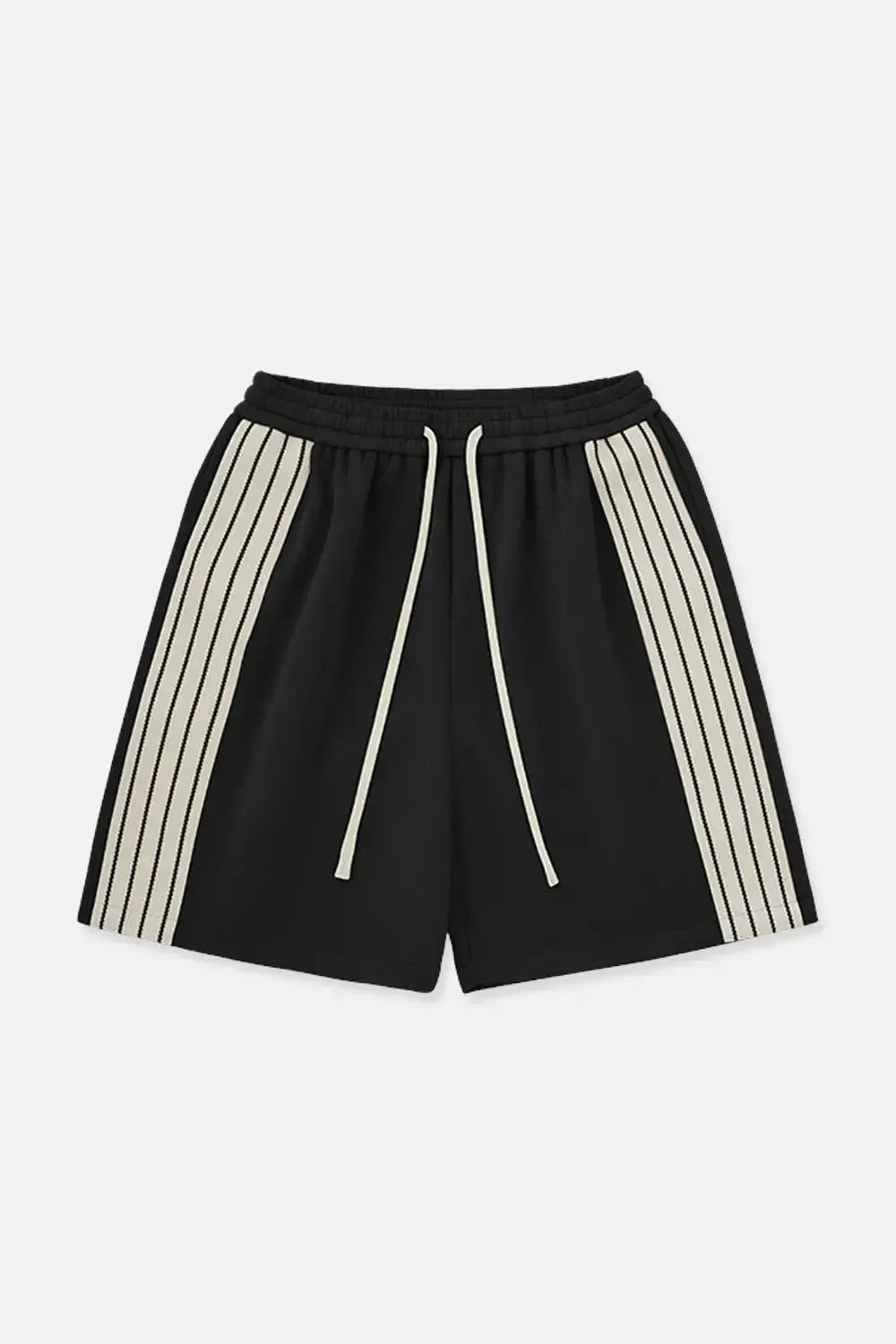 Short With Lines on Sides - Black