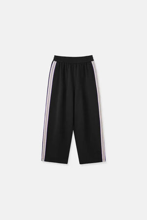 Baggy Pants SS-25 Nine Purple Wide Leg - Black