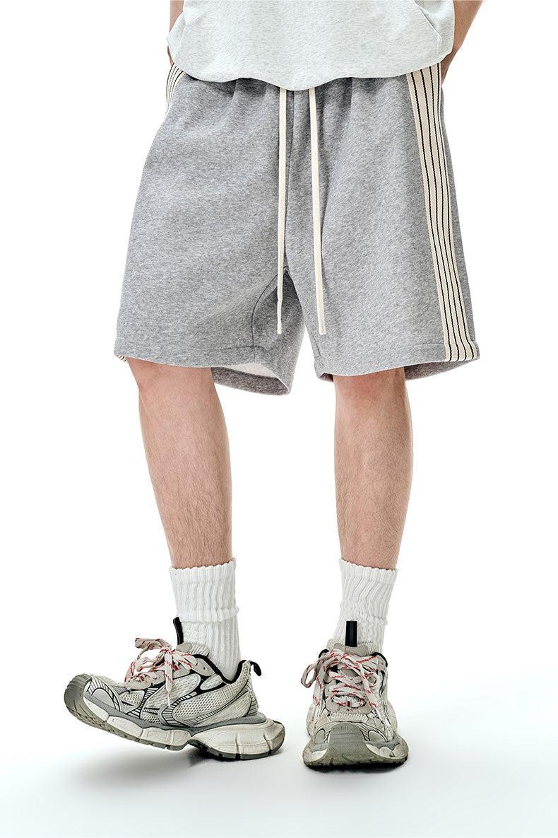 Short With Lines on Sides - Gray