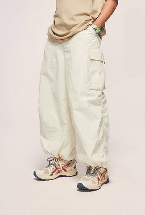 Cargo Pants Wide - Creamy
