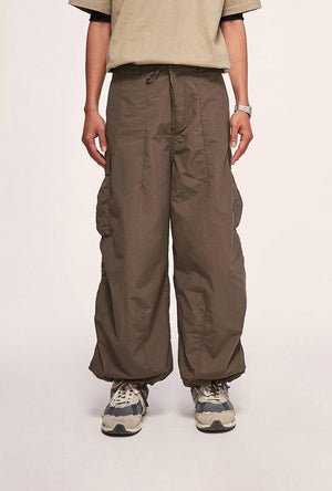 Cargo Pants Wide - Brown
