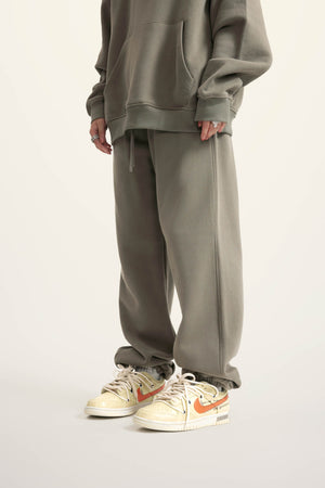 Jogger Pants - GRAYISH GREEN