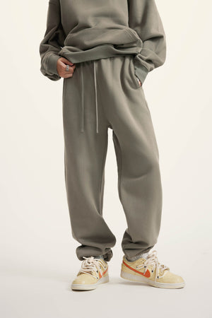 Jogger Pants - GRAYISH GREEN