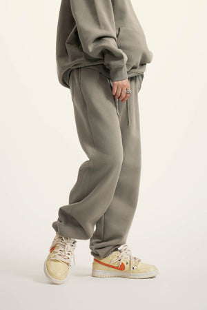 Jogger Pants - GRAYISH GREEN