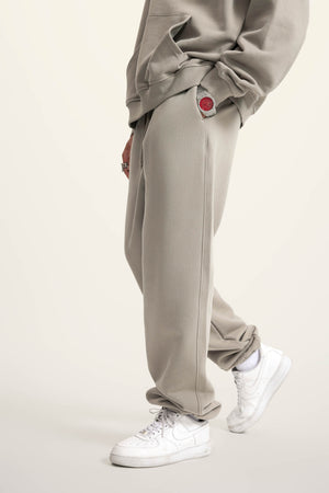 Jogger Pants - GRAY CAMEL