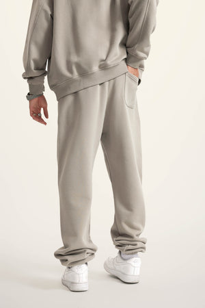 Jogger Pants - GRAY CAMEL