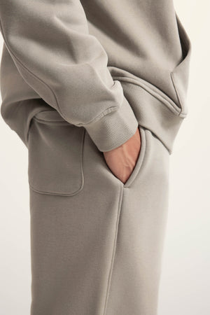 Jogger Pants - GRAY CAMEL