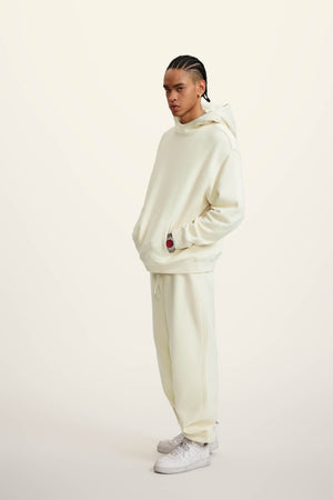 Ghost Hoodie Blank Heavy Drop Shoulder - LIGHT APRICOT