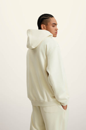 Ghost Hoodie Blank Heavy Drop Shoulder - LIGHT APRICOT