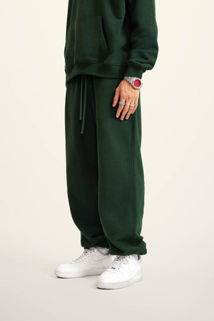 Jogger Pants - BLACKISH GREEN