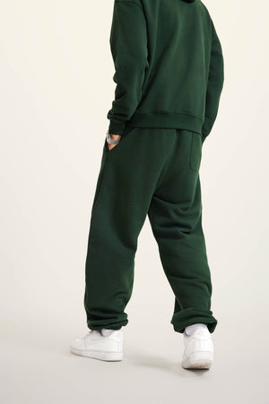Jogger Pants - BLACKISH GREEN