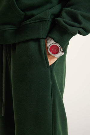 Jogger Pants - BLACKISH GREEN