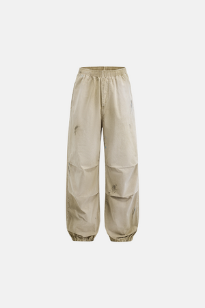 Street Pants Wide - Beige