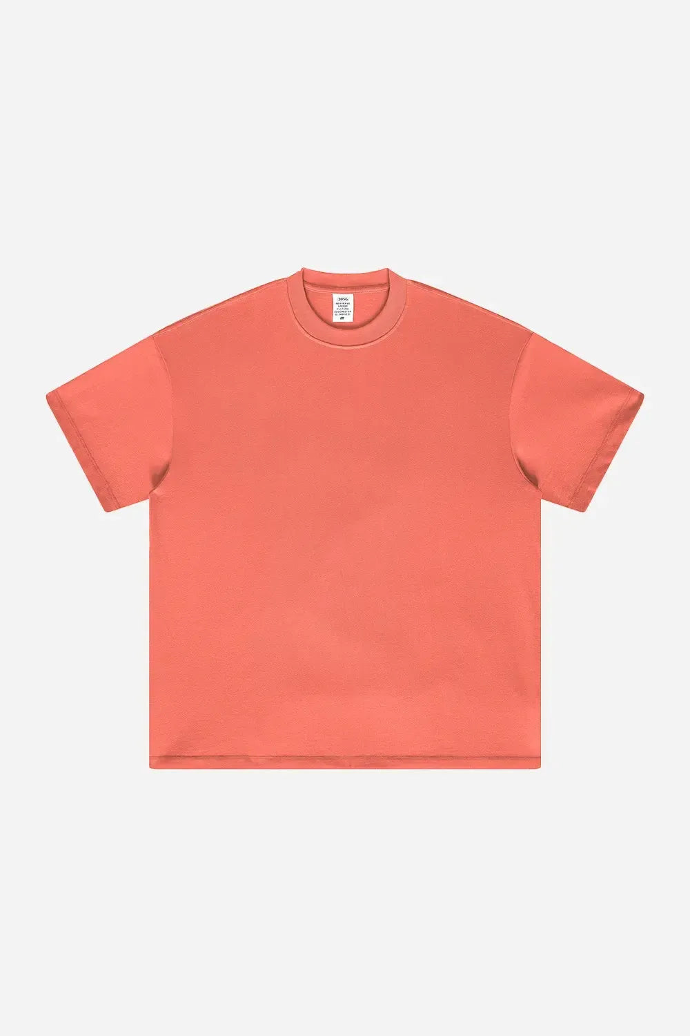 T-Shirt Blank Heavy 100% Cotton - ORANGE RED