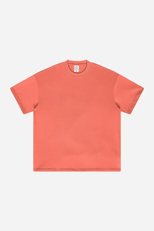 T-Shirt Blank Heavy 100% Cotton - ORANGE RED