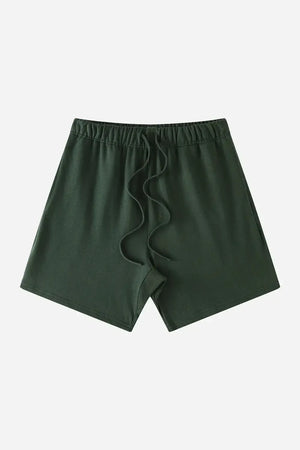 Short Heavy Cotton - DARKISH GREEN