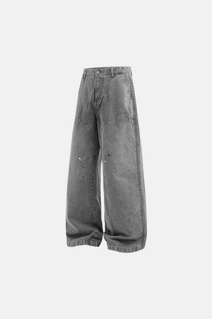 Street Pants Wide - Dark Grey
