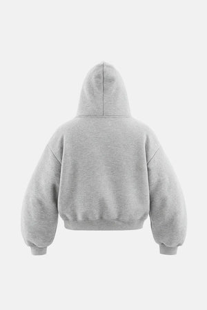 Hoodie Blank Cloudy - Grey