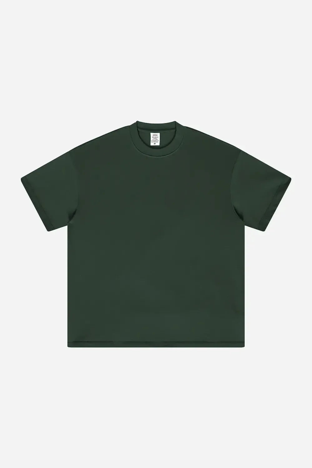 T-Shirt Blank Heavy 100% Cotton - DARKISH GREEN
