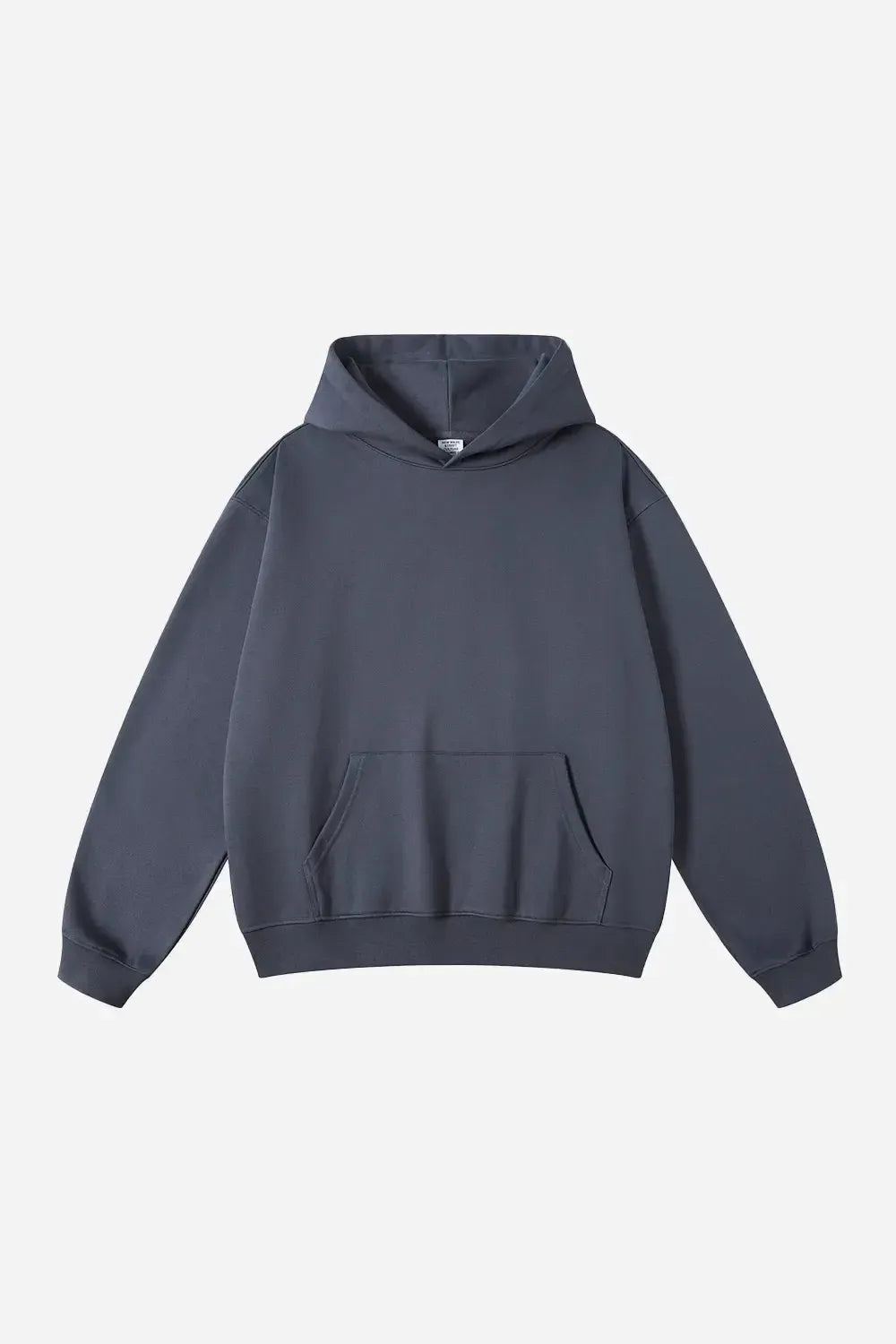 Hoodie Drop Shoulder Blank - CHARCOAL