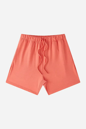 Short Heavy Cotton - RED ORANGE