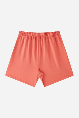 Short Heavy Cotton - RED ORANGE