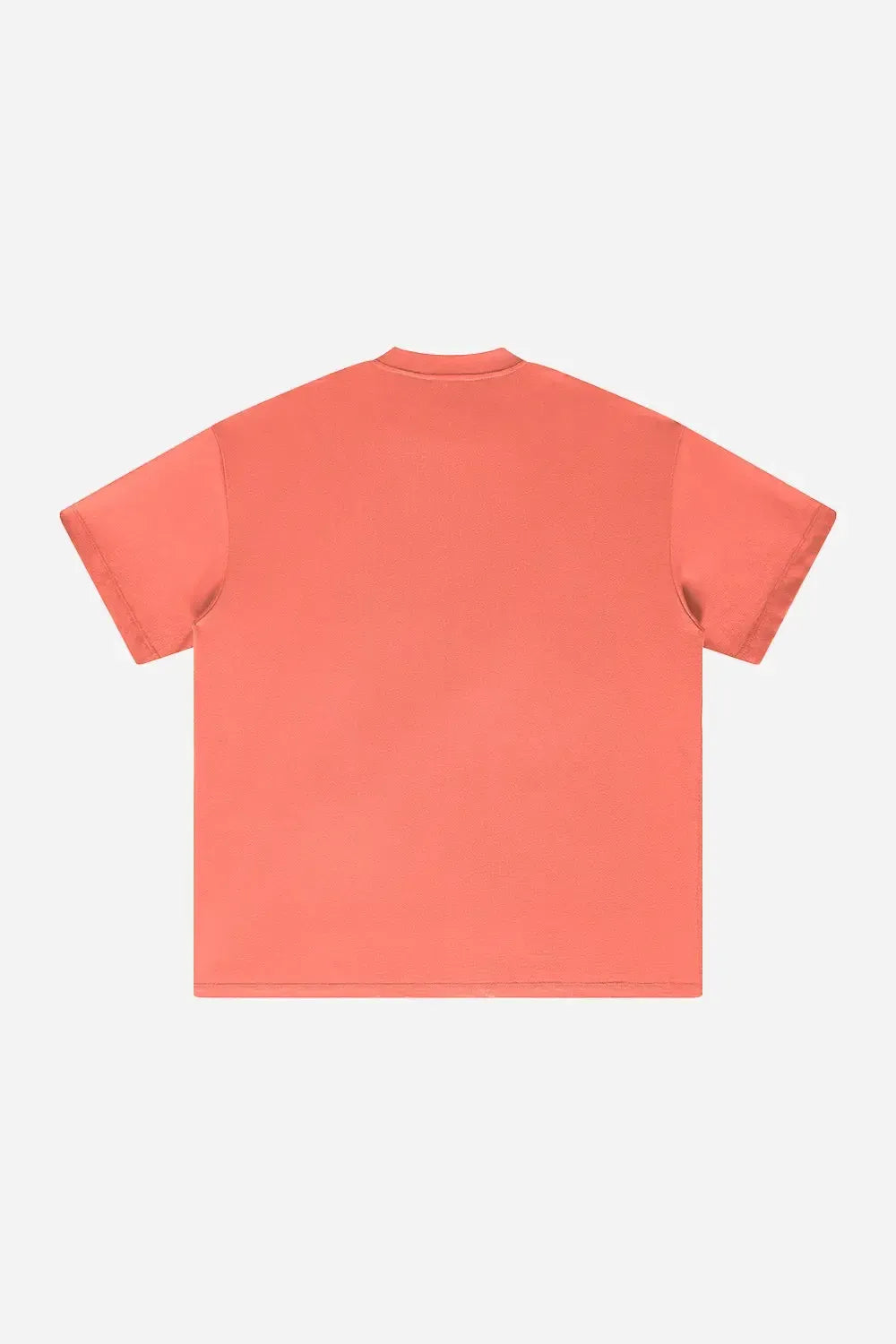 T-Shirt Blank Heavy 100% Cotton - ORANGE RED