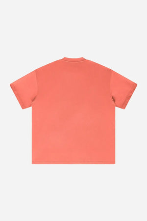 T-Shirt Blank Heavy 100% Cotton - ORANGE RED