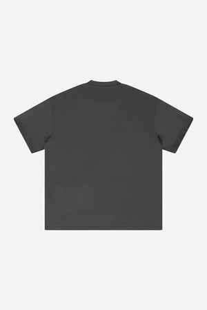 T-Shirt Blank Heavy 100% Cotton - DARK GRAY