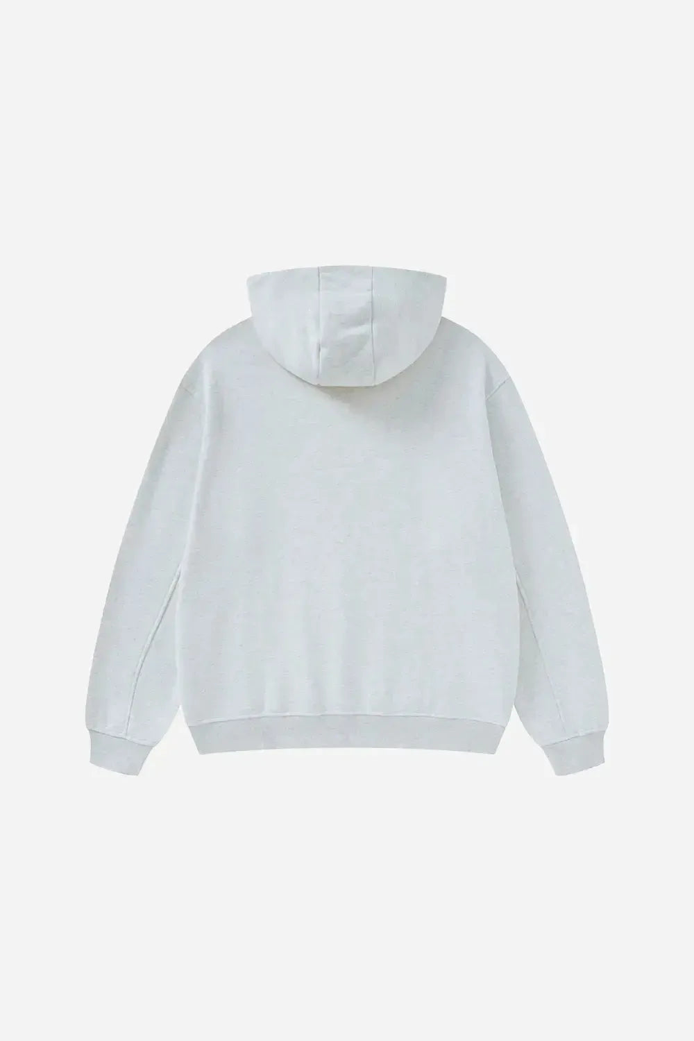 Ghost Hoodie Blank Heavy Drop Shoulder - OAT GREY