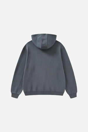 Ghost Hoodie Blank Heavy Drop Shoulder - CHARCOAL