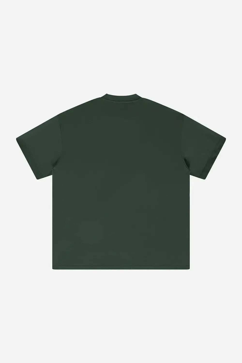T-Shirt Blank Heavy 100% Cotton - DARKISH GREEN