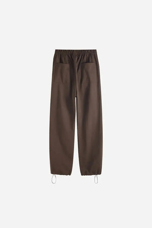 Three Lines Pants - BROWN