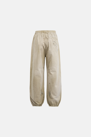 Street Pants Wide - Beige