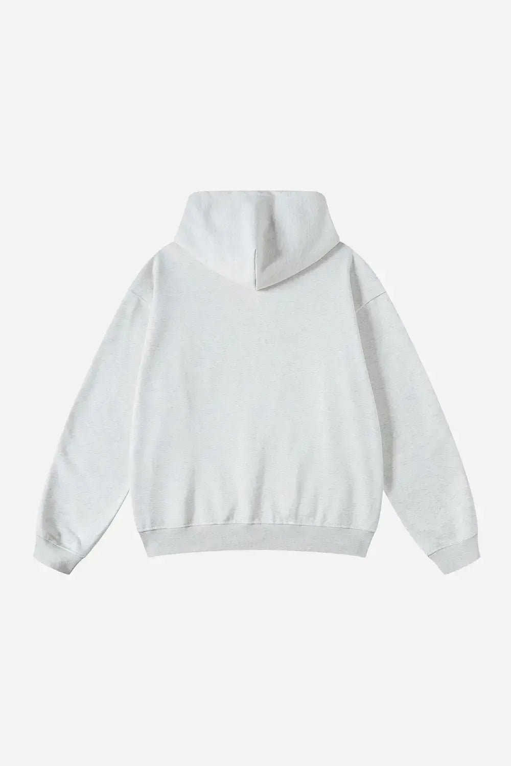Hoodie Drop Shoulder Blank - OAT GRAY