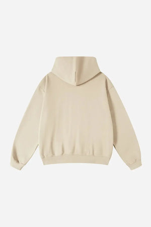 Hoodie Drop Shoulder Blank - SAND