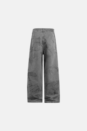 Street Pants Wide - Dark Grey