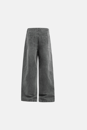 Street Pants Wide - Dark Grey