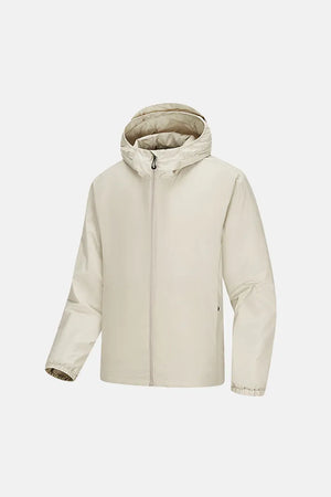 Men's Lightweight Jacket Windbreaker - Creamy