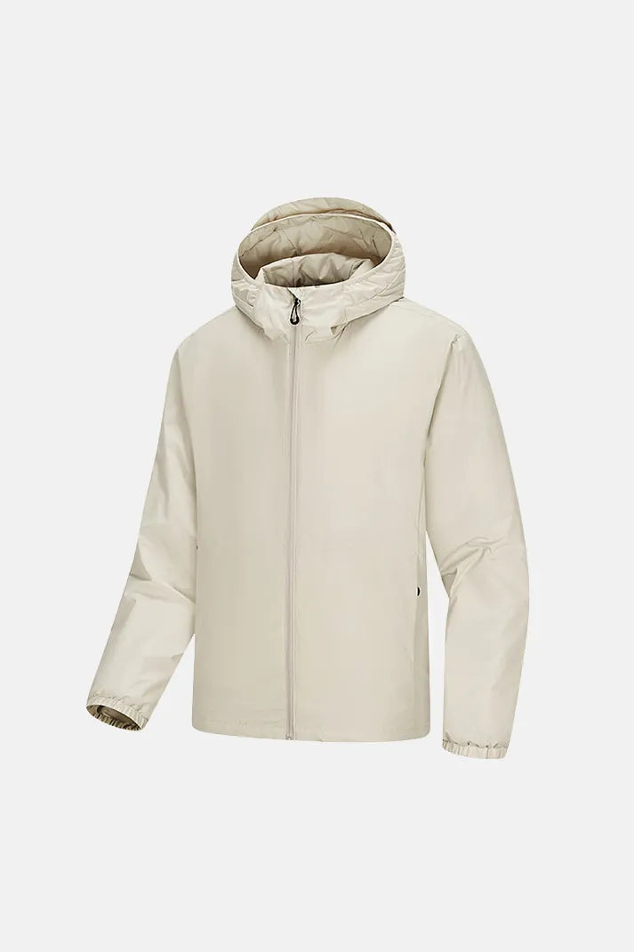 Men's Lightweight Jacket Windbreaker - Creamy