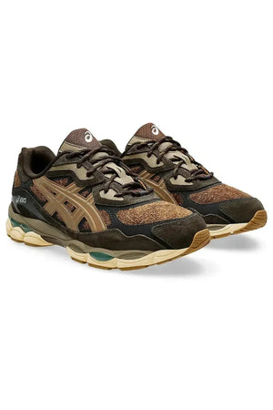 Asics GEL-NYC Brown Storm and Tan Presidio 1203A477-200