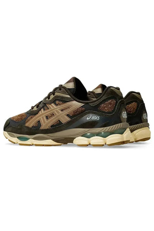 Asics GEL-NYC Brown Storm and Tan Presidio 1203A477-200