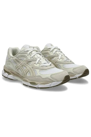 Asics GEL-NYC White and Feather Grey 1203A663-102
