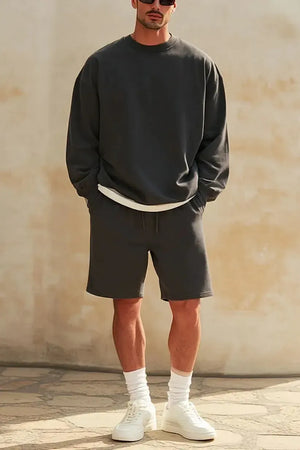 Short Heavy Cotton - DARK GRAY