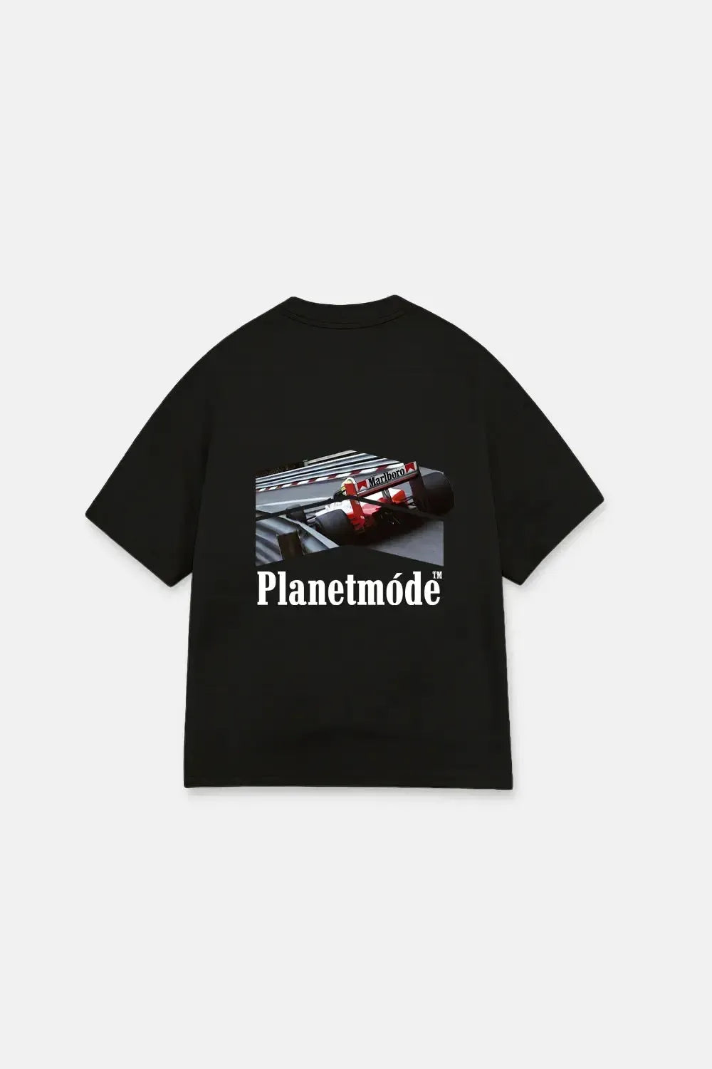 T-Shirt Formula 1 Oversized Drop Shoulder - Black