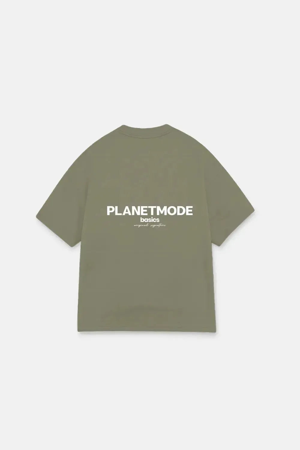 T-shirt Basics drop shoulder oversized - Smoke