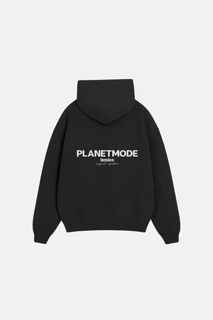 Hoodie Basics drop shoulder oversized - Black