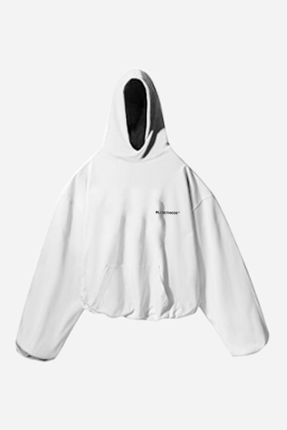 Women Oversized Ghost Hoodie Sustainable White