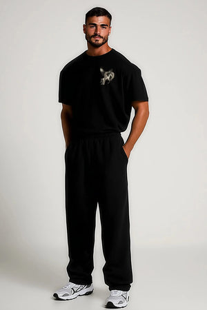 T-Shirt HorseP Oversized - Black