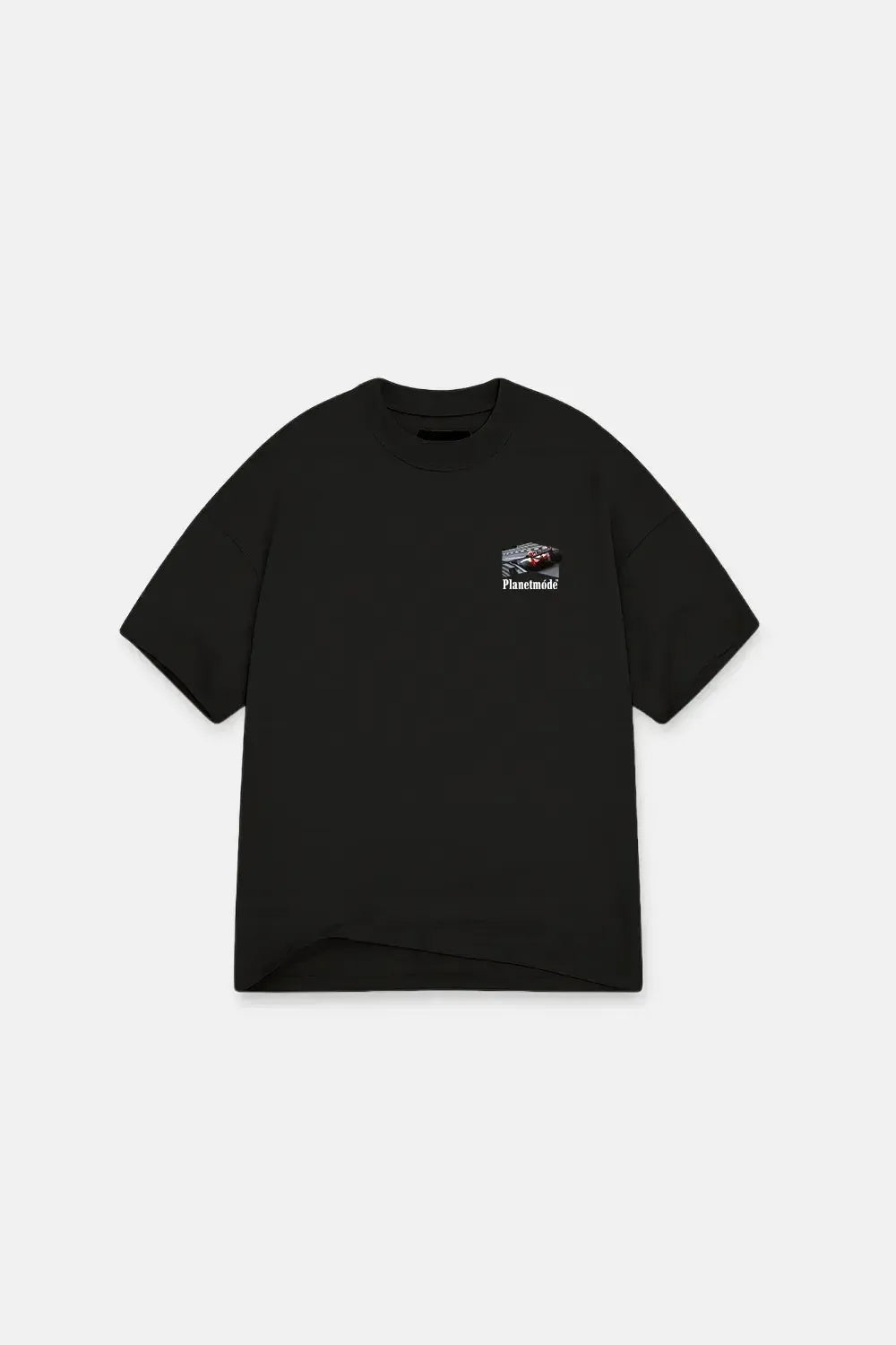 T-Shirt Formula 1 Oversized Drop Shoulder - Black